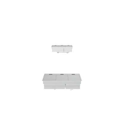 Tarja de Cocina 88 cm con Cubiertas Abatibles | HEIM HK 88 AH
